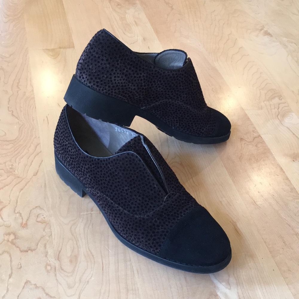 Sesto Meucci Black and Brown Sneakers